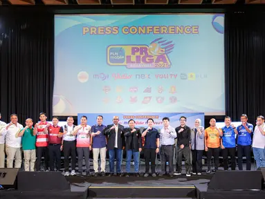 Persatuan Bola Voli Seluruh Indonesia (PBVSI) akan menggelar PLN Mobile Proliga 2025 pada 3 Januari hingga 11 Mei 2025. (Bola.com/Bagaskara Lazuardi)