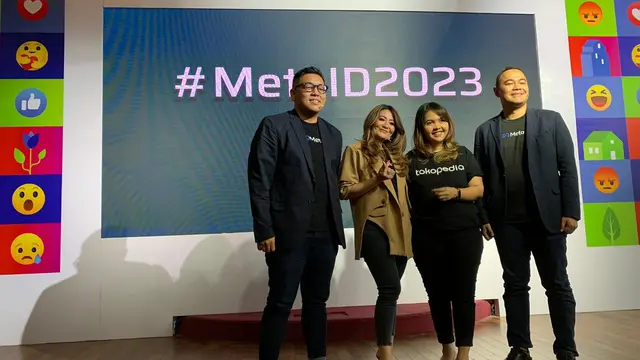 Meta konferensi pers tren report 2022