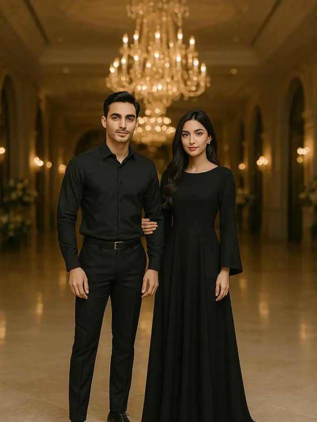 Inspirasi Outfit Kondangan Pria dan Wanita Couple