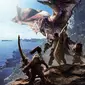 Monster Hunter World bakal dirilis di PS4, Xbox One, dan PC. (Doc: Gamestop)