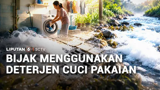 Ke Mana Perginya Air Limbah Deterjen Setelah Mencuci?