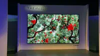 Televisi 4k Samsung yang memiliki ukuran 146 inci yang dinamai The Wall (Sumber: Mashable)