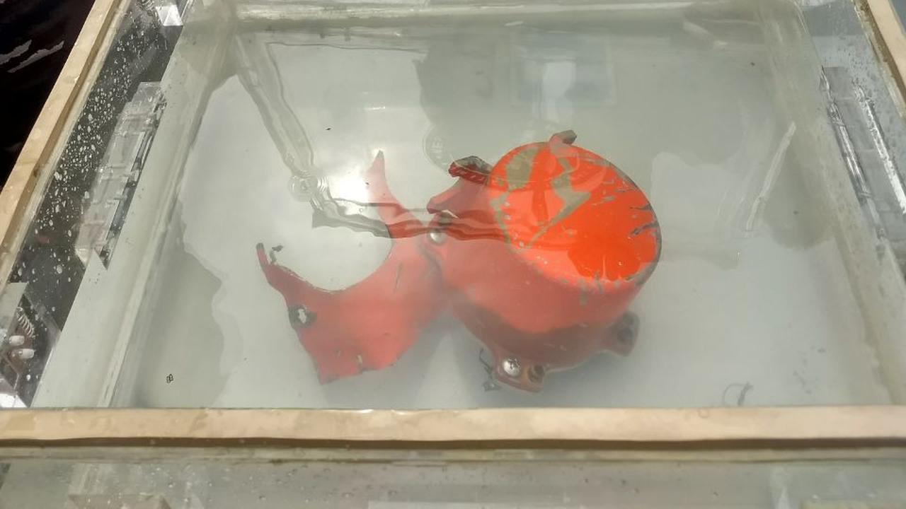 Cockpit Voice Recorder (CVR) Lion Air PK-LQP ditemukan. (Dok. KNKT)