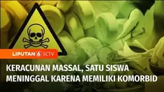 Keracunan massal dialami puluhan siswa SD di Bandung Barat, Jawa Barat. Usai mengkonsumsi jajanan di sekolah para korban menderita pusing, demam, muntah, hingga diare. Salah satu di antaranya meninggal dunia.
