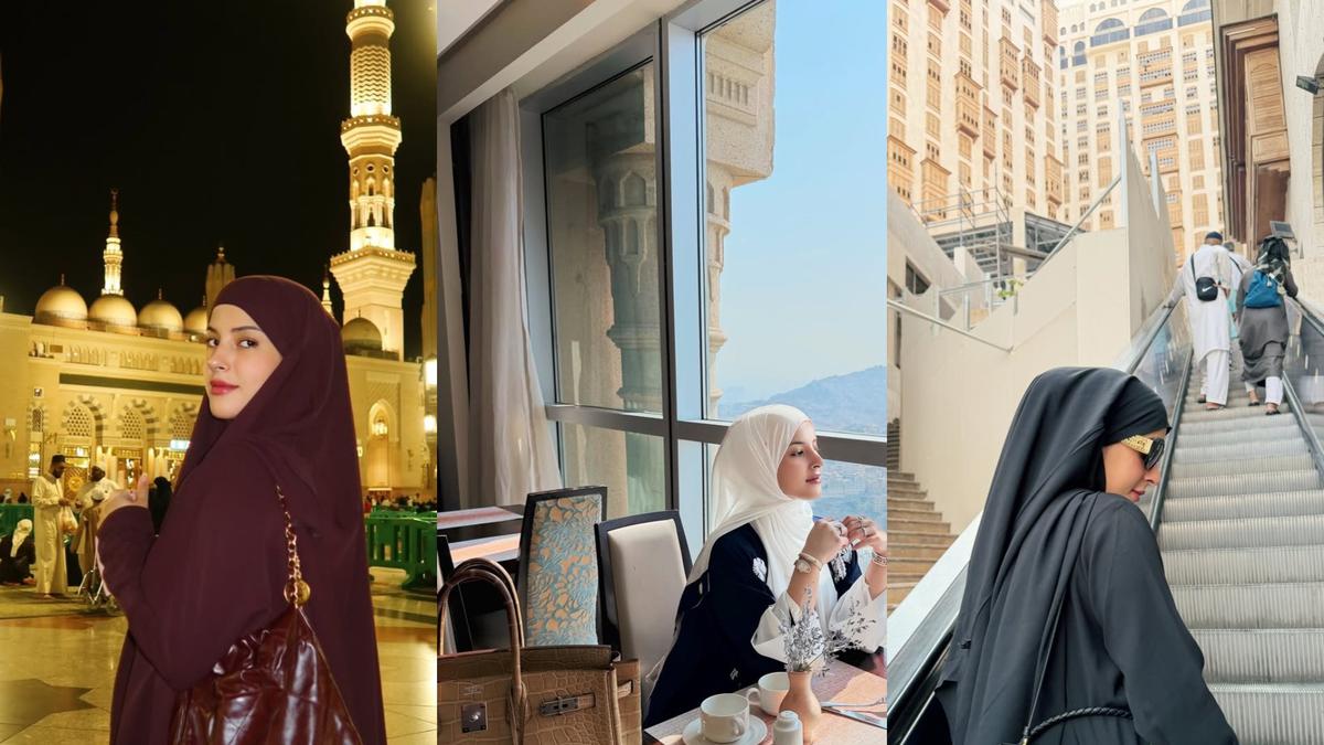 Chanel hingga Hermes, Tasya Farasya Jinjing 5 Tas Branded Selama Perjalanan Umroh