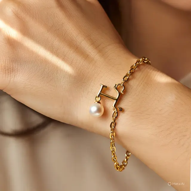 Model Gelang Inisial Nama