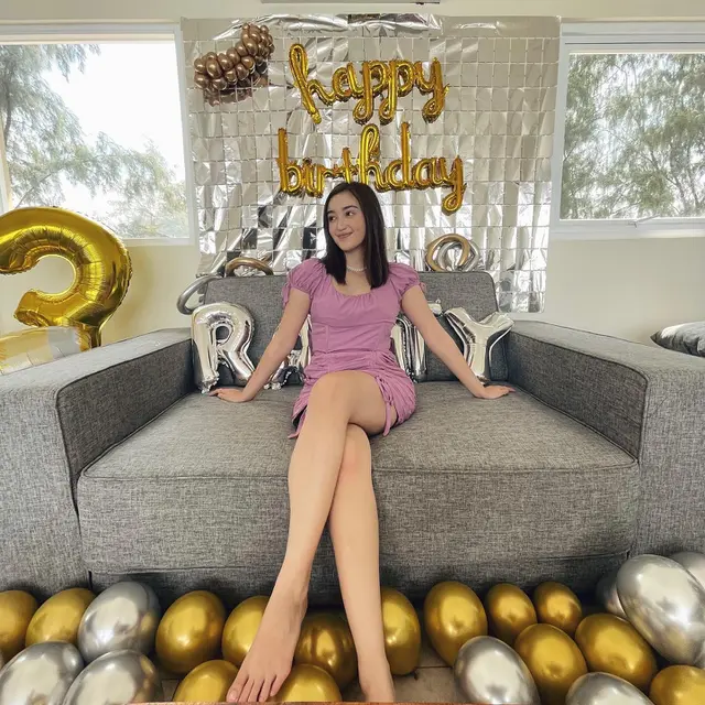 Ranty Maria rayakan hari ulang tahun ke-23 bersama kekasih