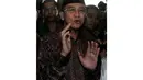 Suryadharma Ali datang sekitar pukul 10.40 WIB tanpa mengenakan jas hijau PPP, Kamis (24/4/14). (Liputan6.com/Johan Tallo)