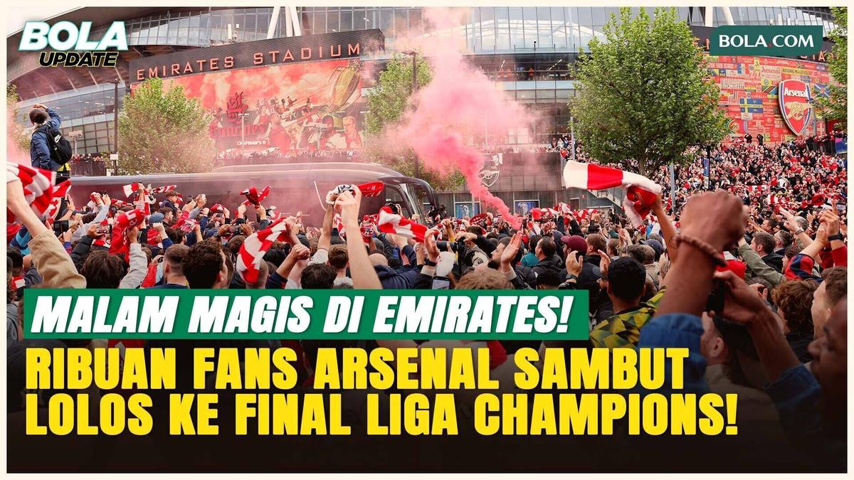 The Gunners Menggila! Saka Pimpin Arsenal ke Final, Atletico Madrid Tak Berdaya