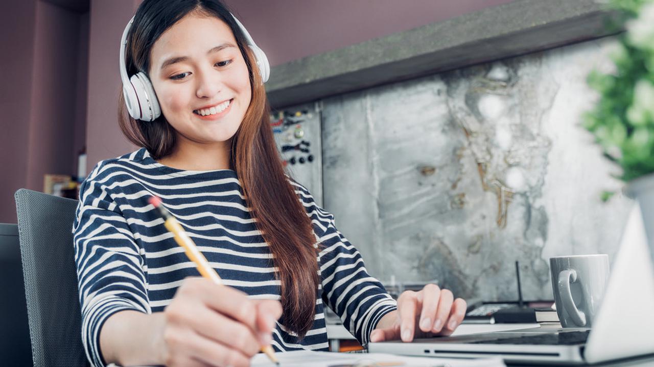 Ilustrasi belajar dari rumah/Shutterstock.