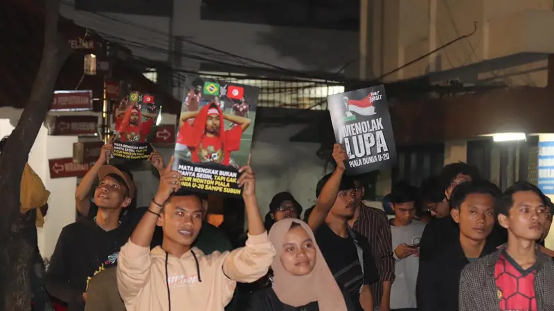 Forum Akademisi Penggemar Sepak Bola Indonesia (FAPSI) menggelar nonton bareng (nobar) Piala Dunia U-20