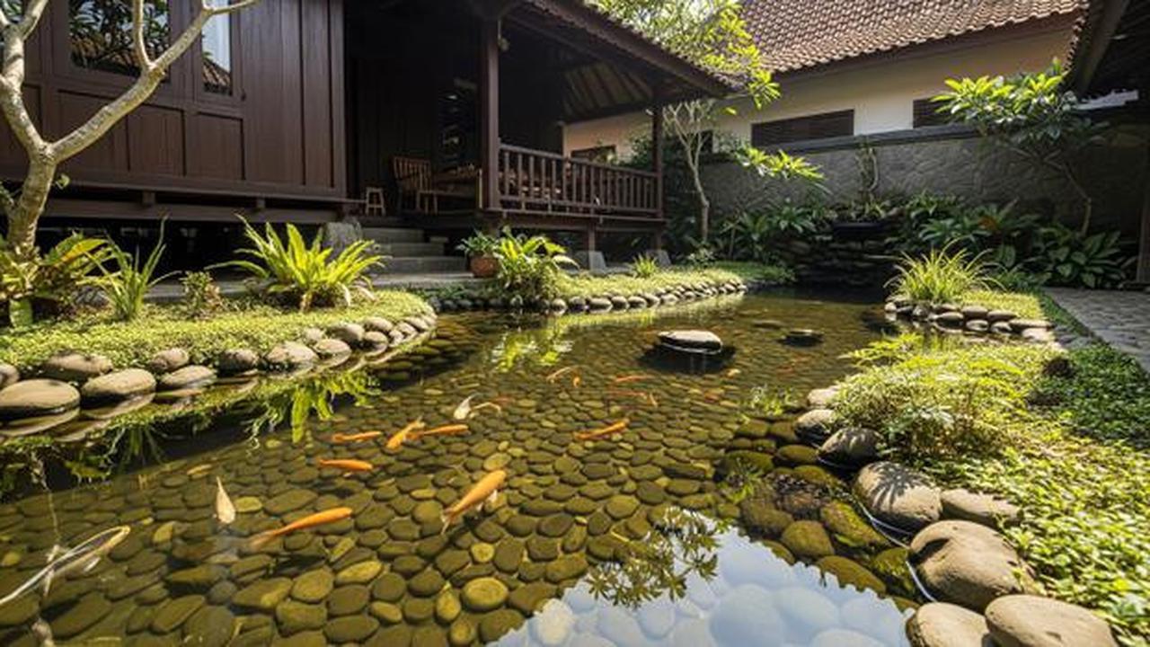 7 Model Kolam Ikan Dangkal yang Aman untuk Anak-anak dan Tetap Estetik