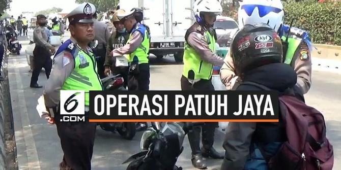 VIDEO: Hari Terakhir Operasi Patuh Jaya, Ratusan Motor Kena Tilang