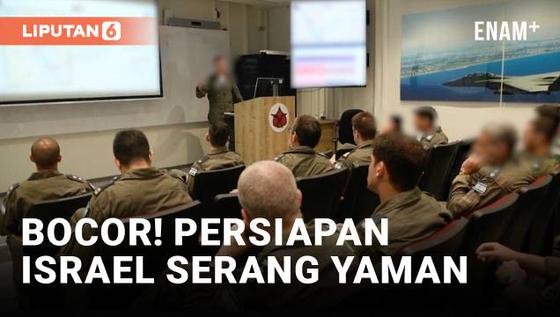 VIDEO: Militer Israel Bocorkan Video Persiapan Sebelum Bombardir Yaman