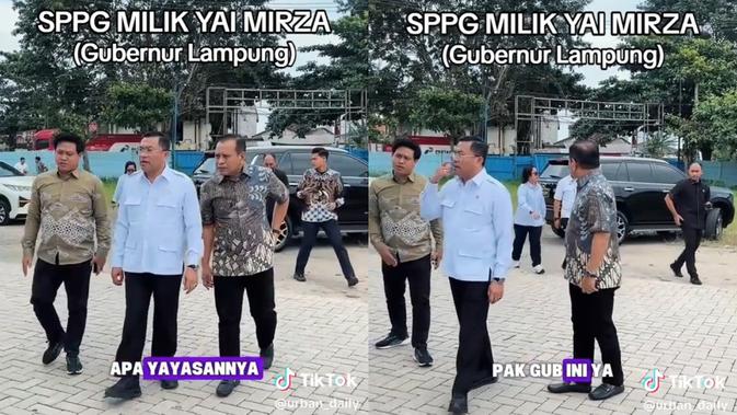 Video Viral SPPG Disebut Milik Gubernur, BGN Lampung Klaim Salah Ucap