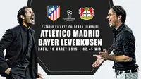 Atletico Madrid vs Bayer Leverkusen (Liputan6.com/Sangaji)