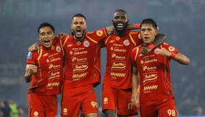 Persija Jakarta sukses melumpuhkan perlawanan Persebaya Surabaya pada pekan ke-27 BRI Super League 2025/2026 di Stadion Utama Gelora Bung Karno (SUGBK), Senayan, Sabtu (11/4/2026) malam. (Bola.com/Bagaskara Lazuardi)