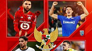 Ilustrasi pemain Timnas Indonesia di kompetisi Eropa. (Bola.com/Gemini)