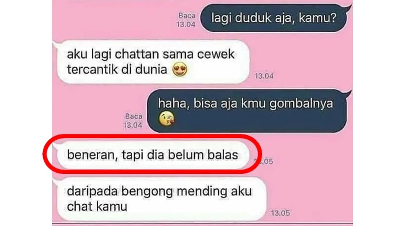 5 Chat Terlalu Percaya Diri ke Gebetan Ini Bikin Geleng Kepala