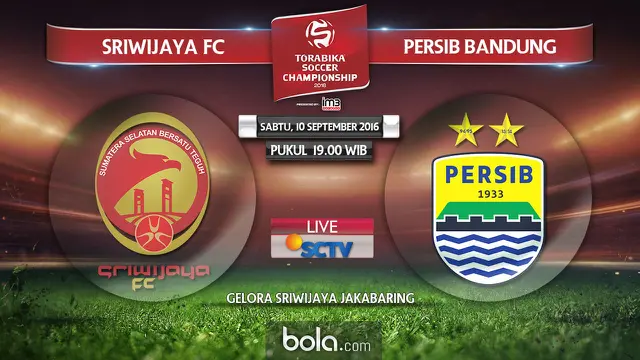 Sriwijaya FC Vs Persib Bandung (Bola.com/Adreanus Titus)