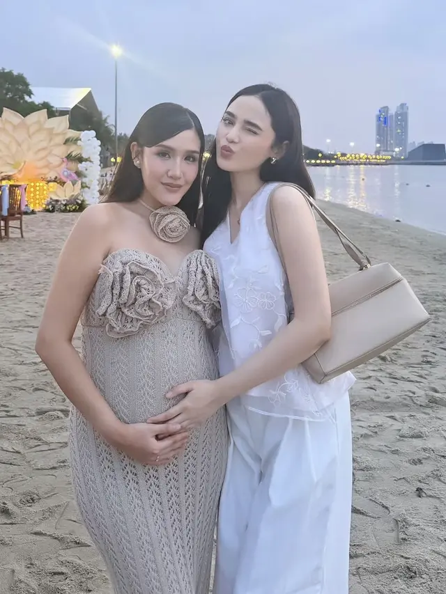 Makeup Syifa Hadju Baby Shower sahabat. [@syifahadju]