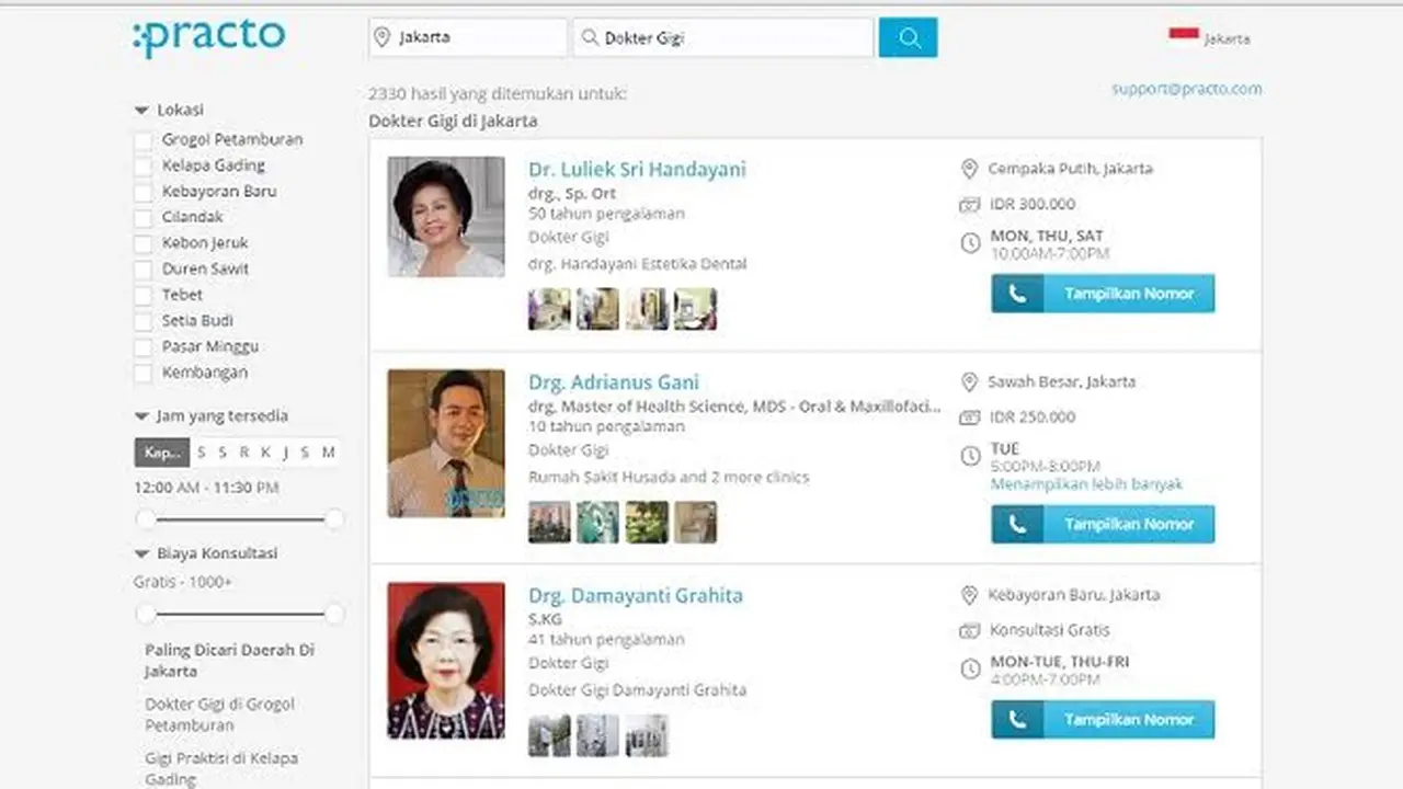 Mencari Dokter Kini Lebih Mudah Lewat Practo.com