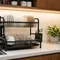 6 Model Rak Piring yang Tidak Membuat Dinding Lembap untuk Dapur Modern