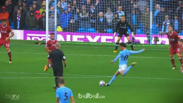 VIDEO: Gol Indah Leroy Sane Hiasi 5 Gol Terbaik Premier League Pekan Ini