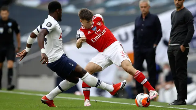 Son Heung Min dan Toby Alderweireld Antar Tottenham Bungkam Arsenal