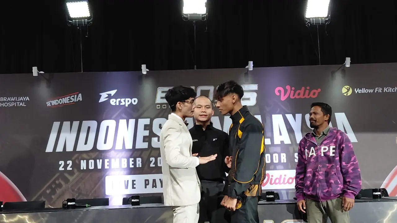 Sesi Face Off antara Maliki dan Raul