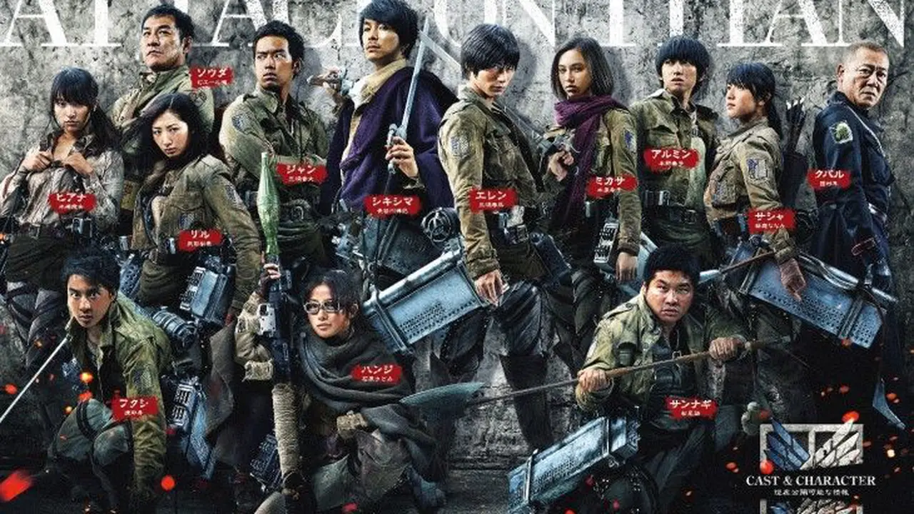 Begini Cara Tumpas Raksasa di Trailer Film Attack on Titan