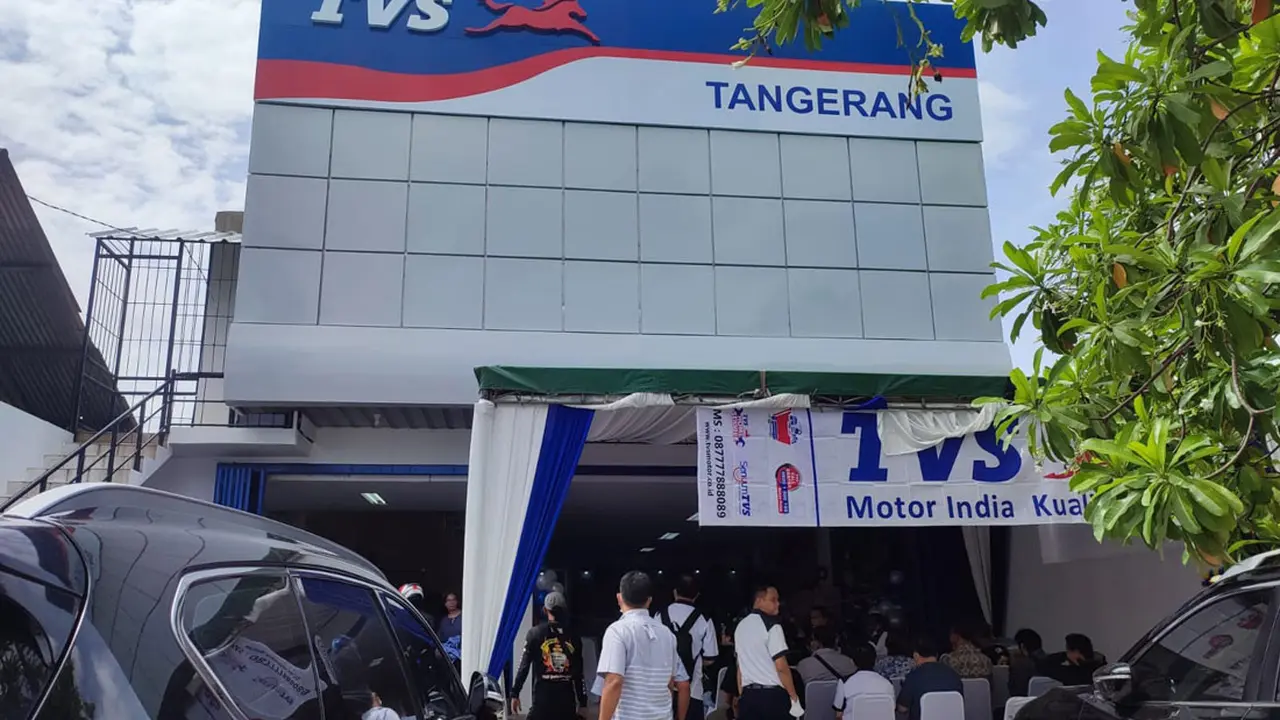 Lebarkan Sayap di Tangerang dan Karawang, TVS akan Siapkan Layanan Servis Kunjung
