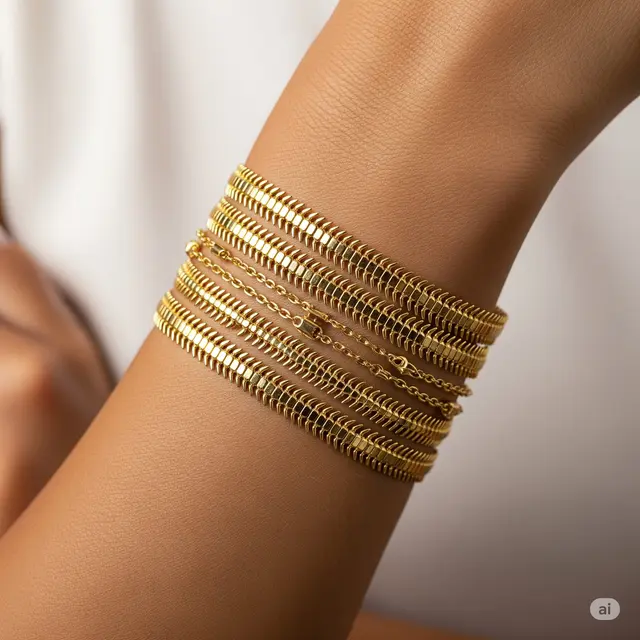 12 Model Gelang Lipan Terbaru 2025: Desain Unik dan Inspiratif