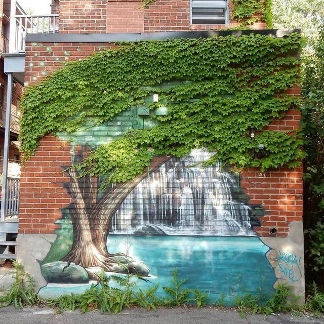 6 Karya Mural di Dinding Ini Detailnya Bak Sungguhan, Bikin Takjub