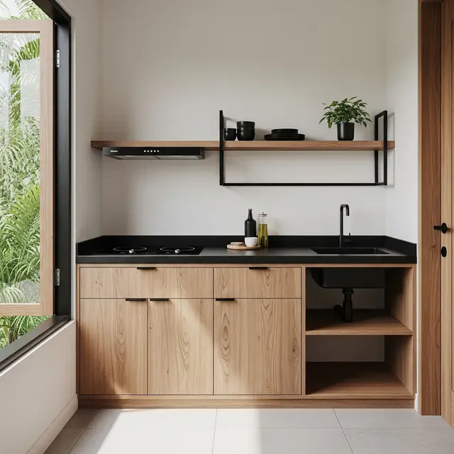 9 Desain Dapur Ala Jepang Minimalis Ukuran 2x2 Meter, Estetis dengan Budget Terjangkau