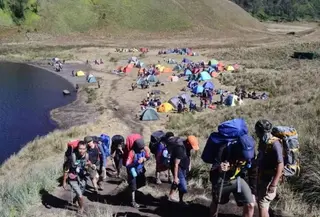 Foto: Ilustrasi kawasan Ranu Kumbolo Gunung Semeru.