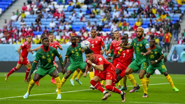 Timnas Swiss vs Timnas Kamerun Grup G Piala Dunia 2022
