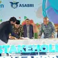 PT ASABRI (Persero) dengan Kementerian Keuangan melakukan penandatanganan Perjanjian Kerja Sama (PKS) dalam rangka pertukaran data peserta ASABRI
