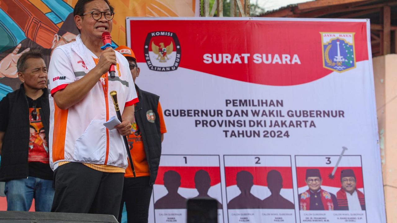 Pramono Anung di Jagakarsa