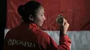 Cok Istri Agung Sanestya Rani memastikan satu emas setelah menang atas atlet Thailand, Arm Sukkiaw dengan skor 7-0 pada SEA Games 2017. (Bola.com/Nicklas Hanoatubun)