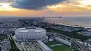 Jakarta International Stadium (JIS) juga tercatat menjadi lokasi ajang penghargaan tahunan yang digelar oleh Asosiasi Industri Musik Korea Selatan yakni Golden Disc Award ke-38. (merdeka.com/Arie Basuki)