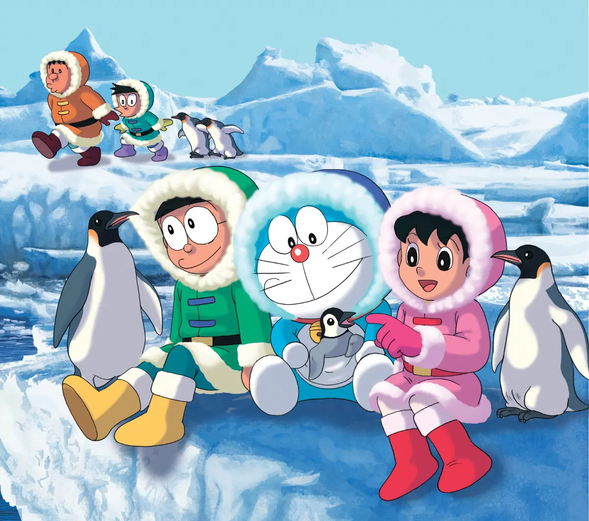 Film Doraemon ke-37, Doraemon the Movie 2017: Great Adventure in the Antarctic Kachi Kochi. (Shin-Ei Animation)