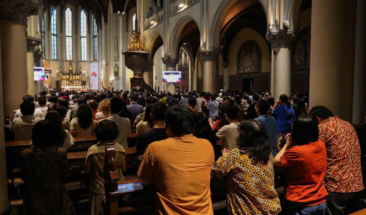 Gereja Katedral Siap Tampung 4.000 Jemaah