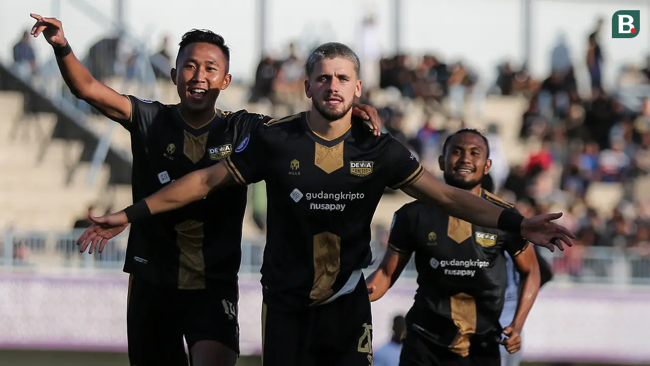 Foto: Lima Gol Diborong Legiun Asing, Dewa United FC Menangi Derby Tangerang atas Persita di BRI Liga 1 2022 / 2023