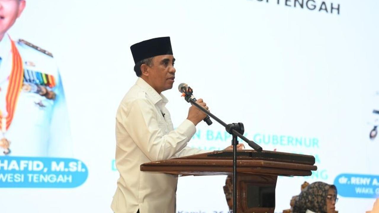 Gubernur Sulteng Tegaskan Penyelarasan Program Penting Atasi Kemiskinan dan Stunting