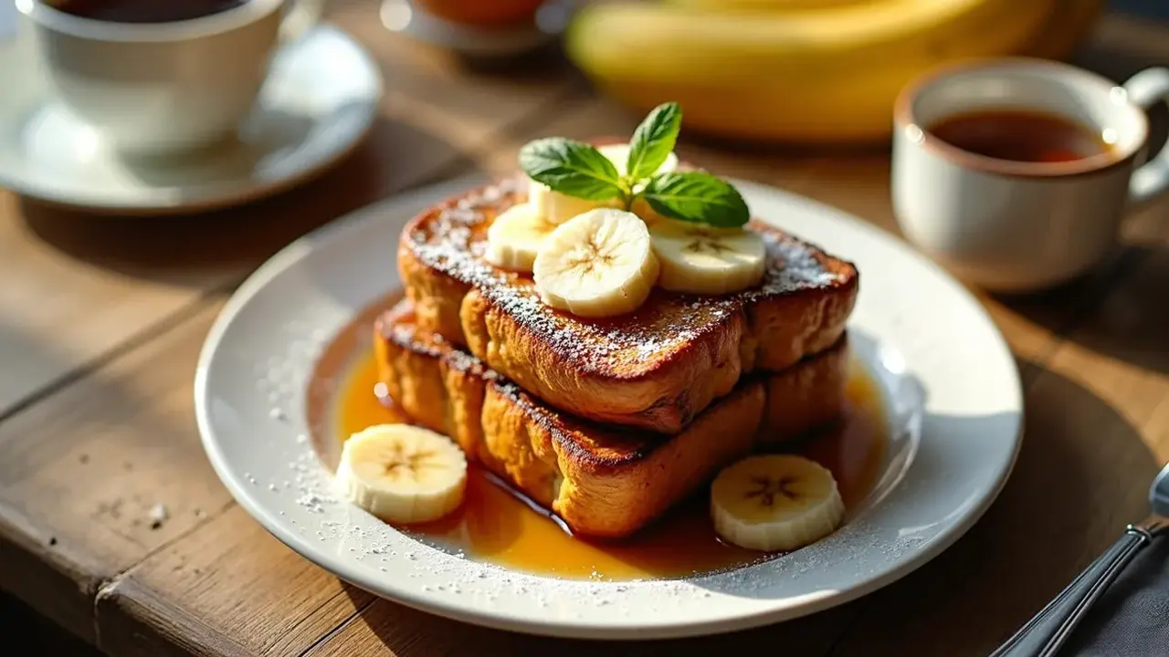 Resep French Toast Banana