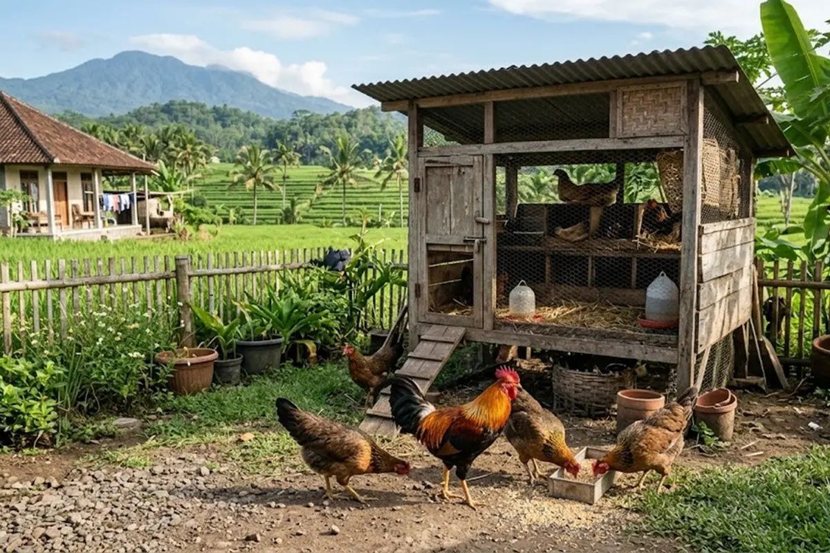 Kandang Ayam Rumahan