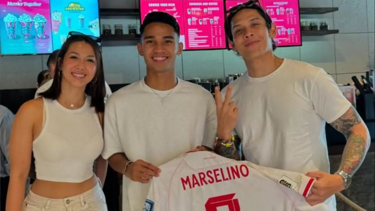 Potret Andrea Dian, Marselino Ferdinand, dan Ganindra Bimo (credit: instagram/ganindrabimo).
