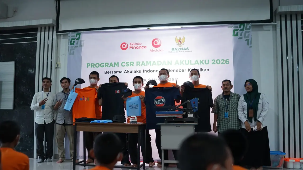 Pelatihan keterampilan bagi anak-anak binaan di Lembaga Pembinaan Khusus Anak (LPKA) Kelas II Jakarta saat Ramadan.