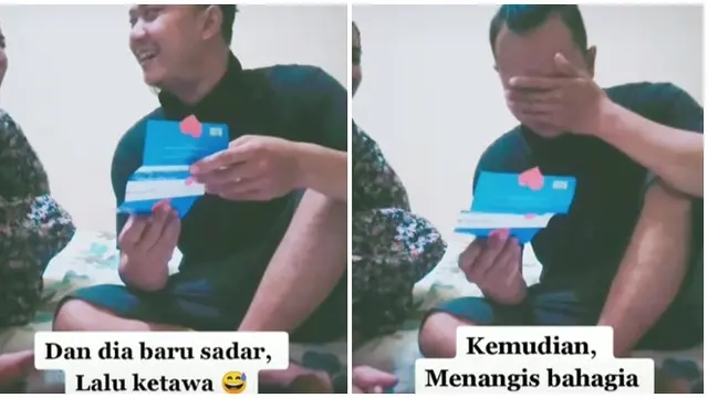 Viral Suami Menangis saat Tahu Istrinya Hamil, Usai Menanti Lebih dari 5 Tahun